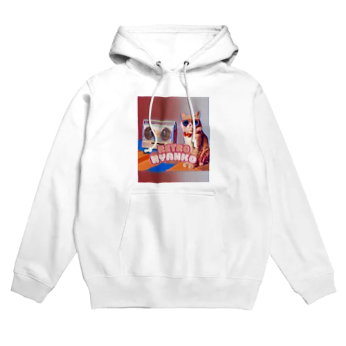 レトロニャンコ Hoodie