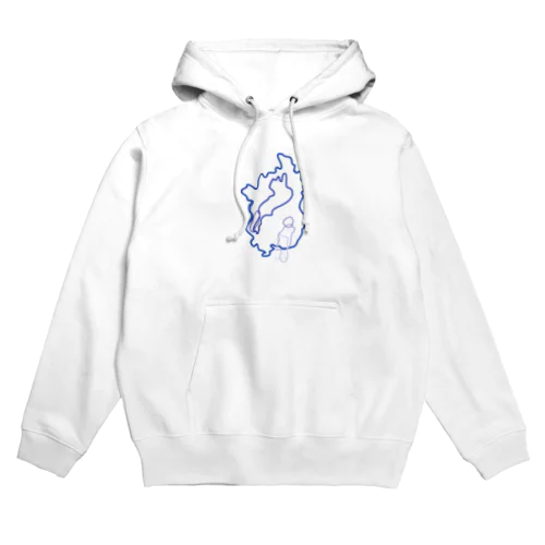 「滋賀の歴史」琵琶湖の移動パーカー Hoodie