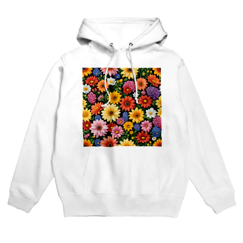 いちめんの花々 Hoodie