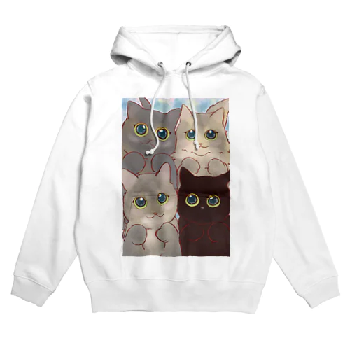 はつねちゃん＆カノンちゃん＆リクちゃん＆ユノちゃんグッズ Hoodie