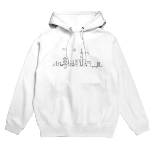 東京モチーフ Hoodie