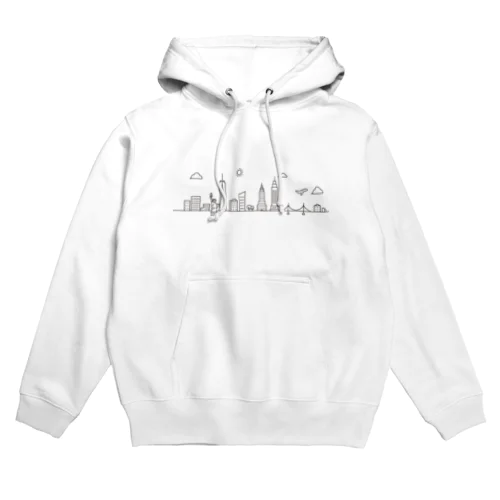 ニューヨークモチーフ Hoodie