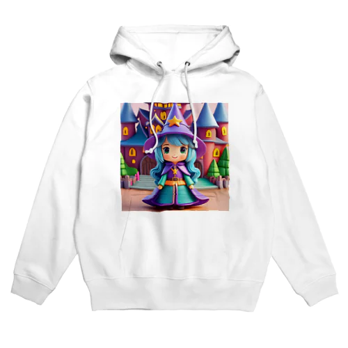 魔法の城の小さな魔女 Hoodie