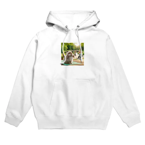 朝のヨガタイム Hoodie