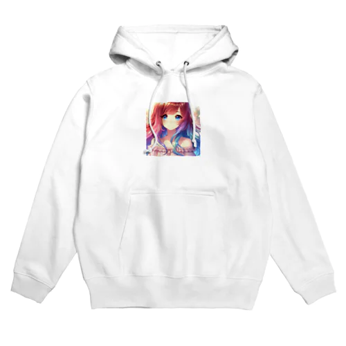 優しく微笑む少女💞 Hoodie