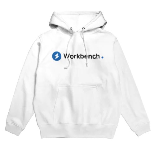 Workbench White Front & Back パーカー