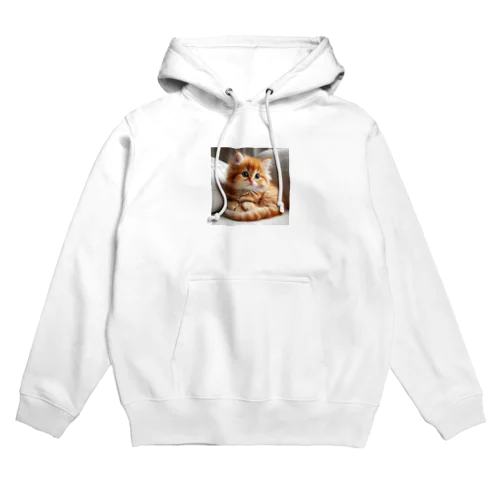 かわいい子猫のキャラクターグッズです Hoodie