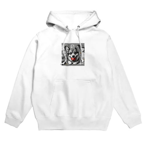 遊びたいコーギー Hoodie