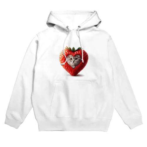 いちごねこ　すこにゃん Hoodie