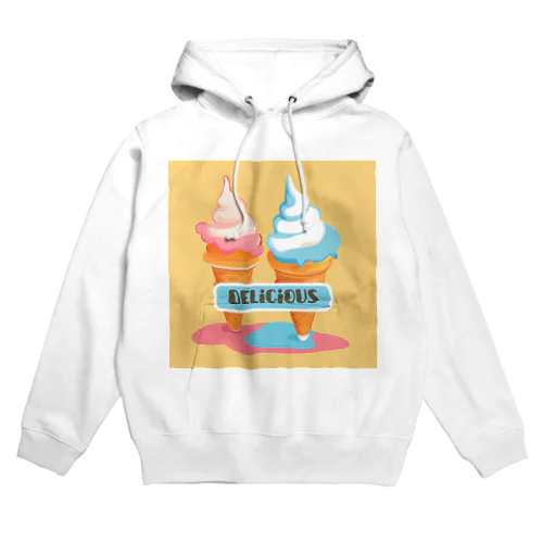 アイスクリーム Hoodie