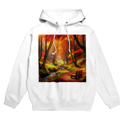 「秋風景グッズ」 Hoodie