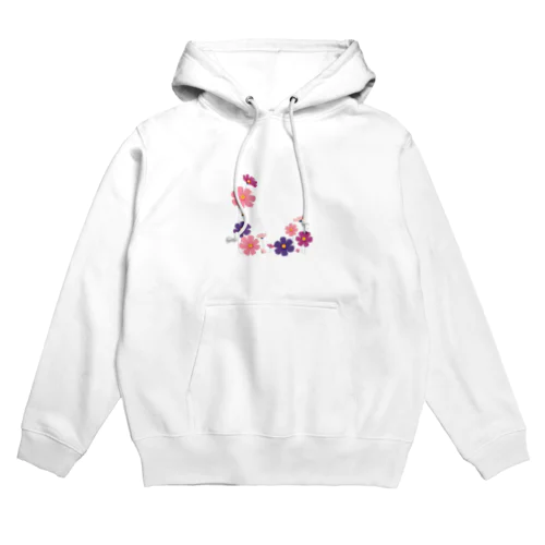 美しいコスモスの花❀ Hoodie