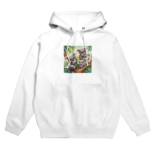 大自然の中で優雅な時間を過ごすコワラ④ Hoodie