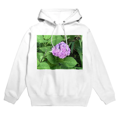 健気に咲き乱れる紫陽花 Hoodie