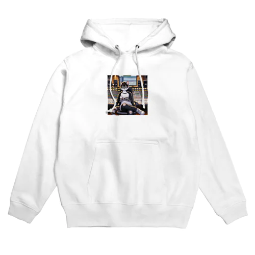 ミキサー猫A Hoodie