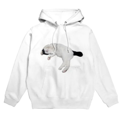 尻尾が短い保護猫 たぬちゃん Hoodie