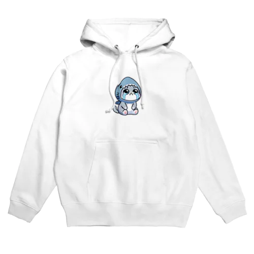 泣き虫きぐるみネコ Hoodie