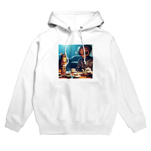 宇宙調査員来訪 Hoodie