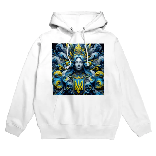 ウクライナ　モコシ神　Renaissance Hoodie