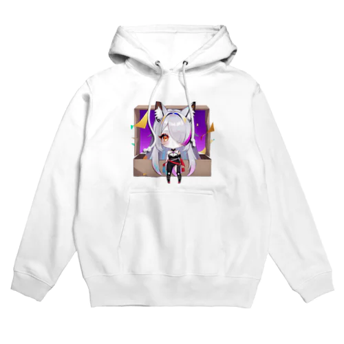 獣耳の女の子 Hoodie