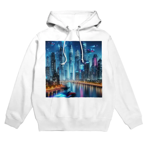 「都会風景グッズ」 Hoodie