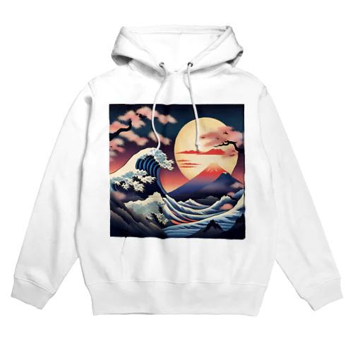 浮世絵 Hoodie