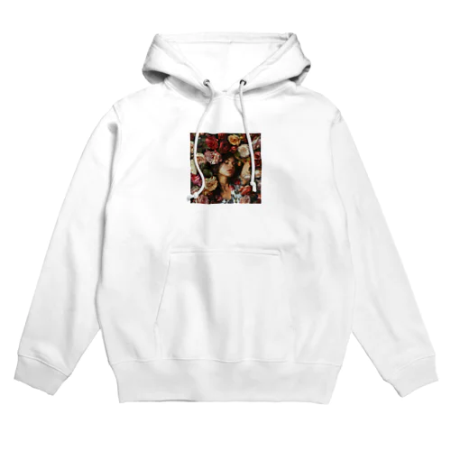 バラに囲まれた少女　美佐子 3320 Hoodie