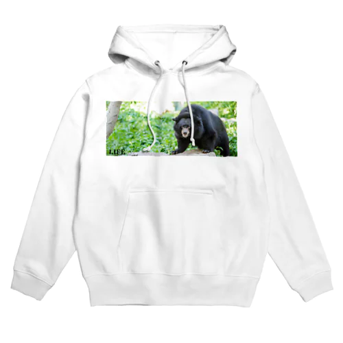 LIFE with ツキノワグマ Hoodie