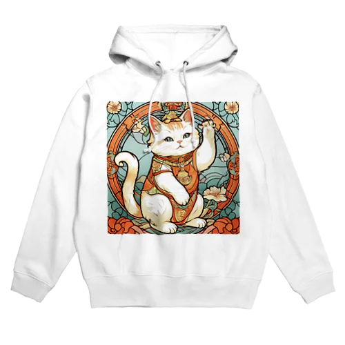 集客用子招き猫 Hoodie