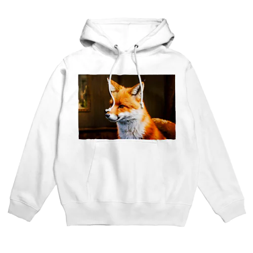 狐シリーズ Hoodie