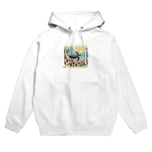 ウミガメ Hoodie