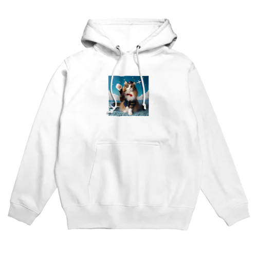 猫の客室乗務員 Hoodie