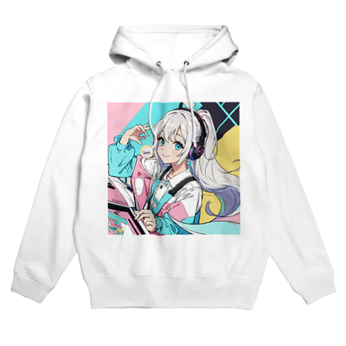 魔法ゲーマー少女 Hoodie