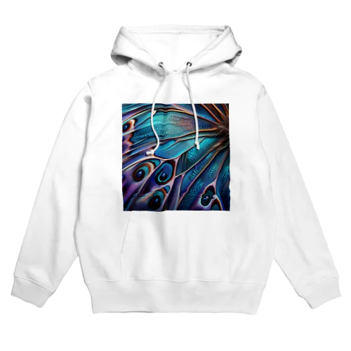 羽根の柄 Hoodie