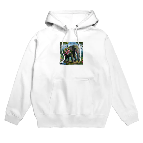 ゆりゆるゾウさん Hoodie