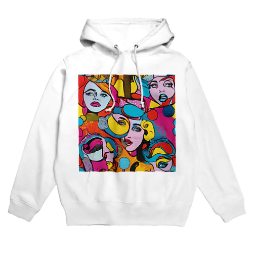 ポップアート Hoodie