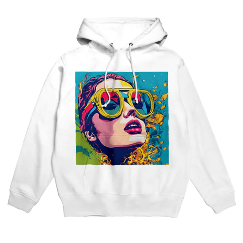 ポップアート Hoodie