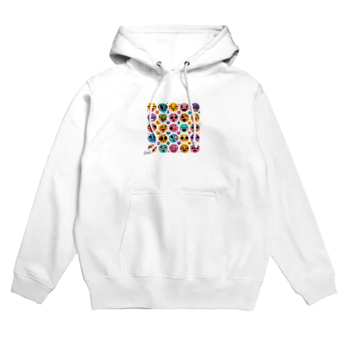 元気いっぱいのドット柄 Hoodie