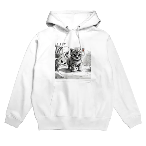 子猫の散歩 Hoodie