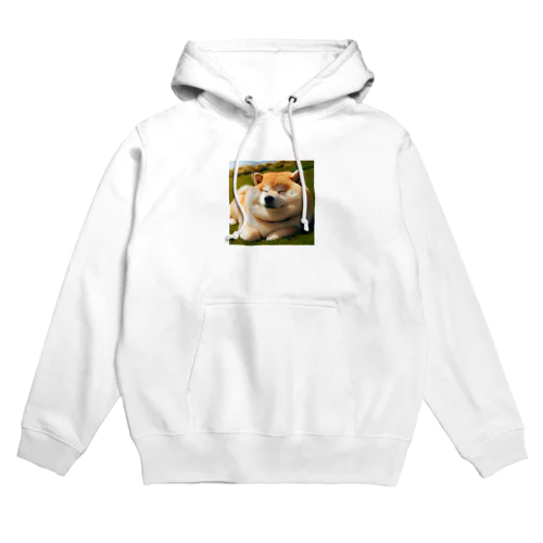 くつろぎすぎた柴犬 Hoodie