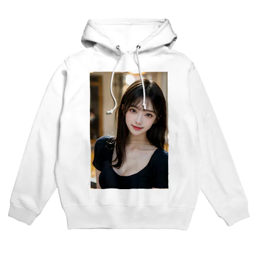 AI美女13 Hoodie