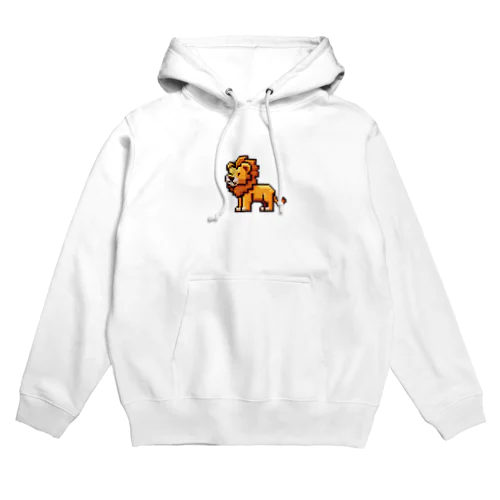 ドット絵のライオン Hoodie