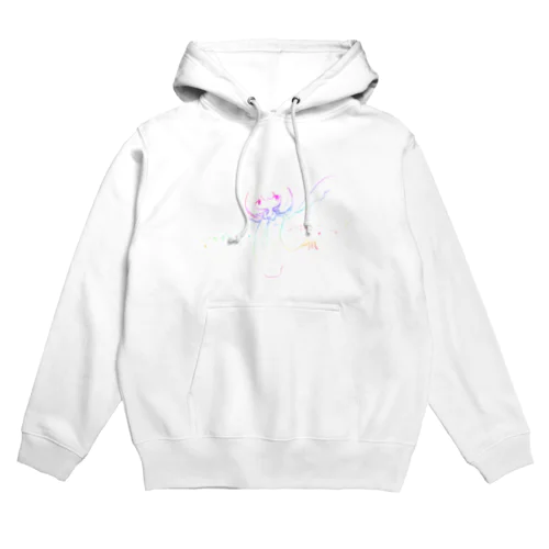 レインボーガール3 Hoodie