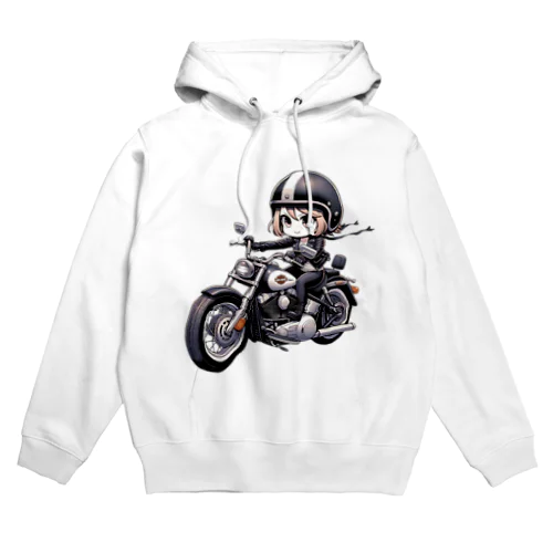 バイク女子 05 Hoodie