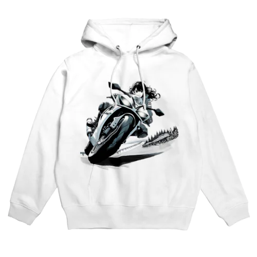 バイク女子 06 Hoodie