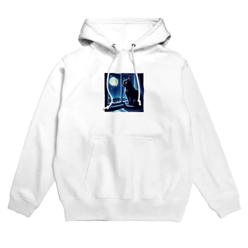 クロネコ大好き Hoodie