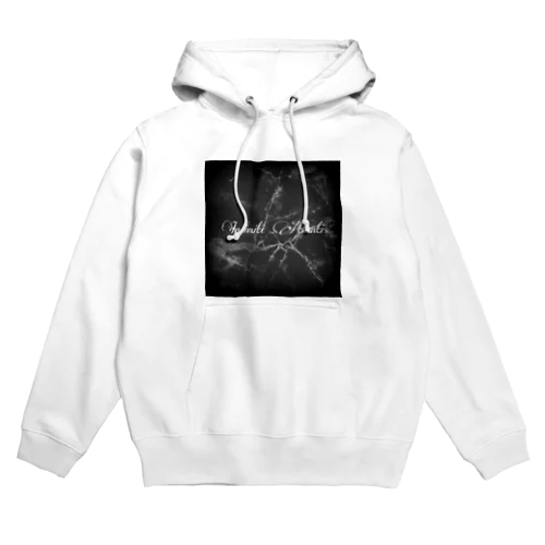 IA (white logo ＆ Black) Hoodie