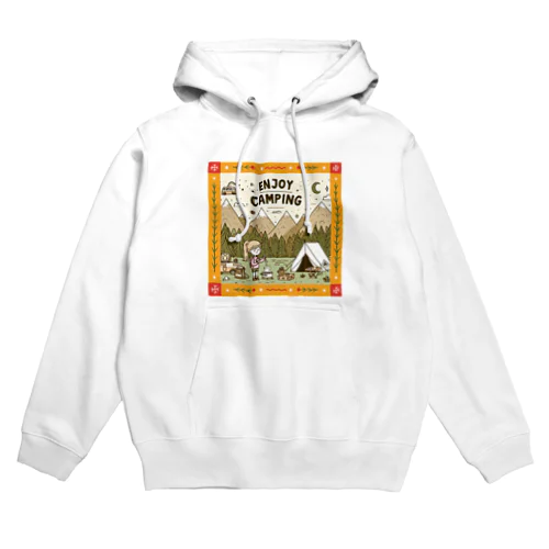 【Enjoy Camping】キャンプを楽しむ Hoodie