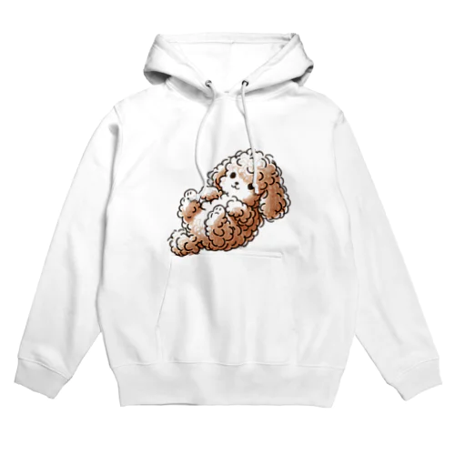 イラスト犬シリーズ　「プードル」 Hoodie