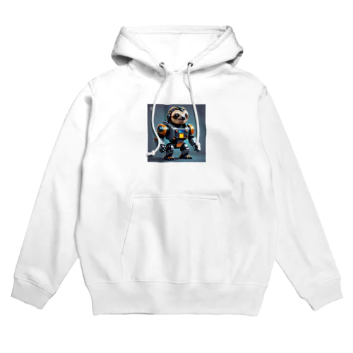 ロボットナマケモノ Hoodie